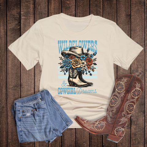 Western Wildflowers Cowgirl Dreams