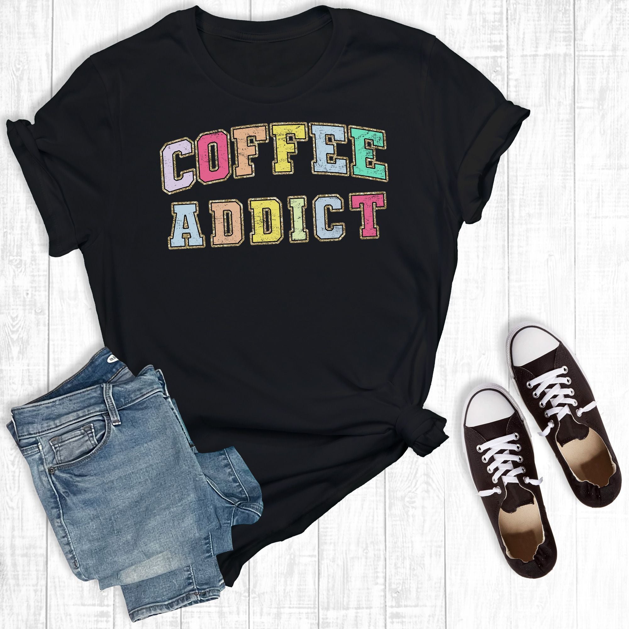 Coffee Addict Black