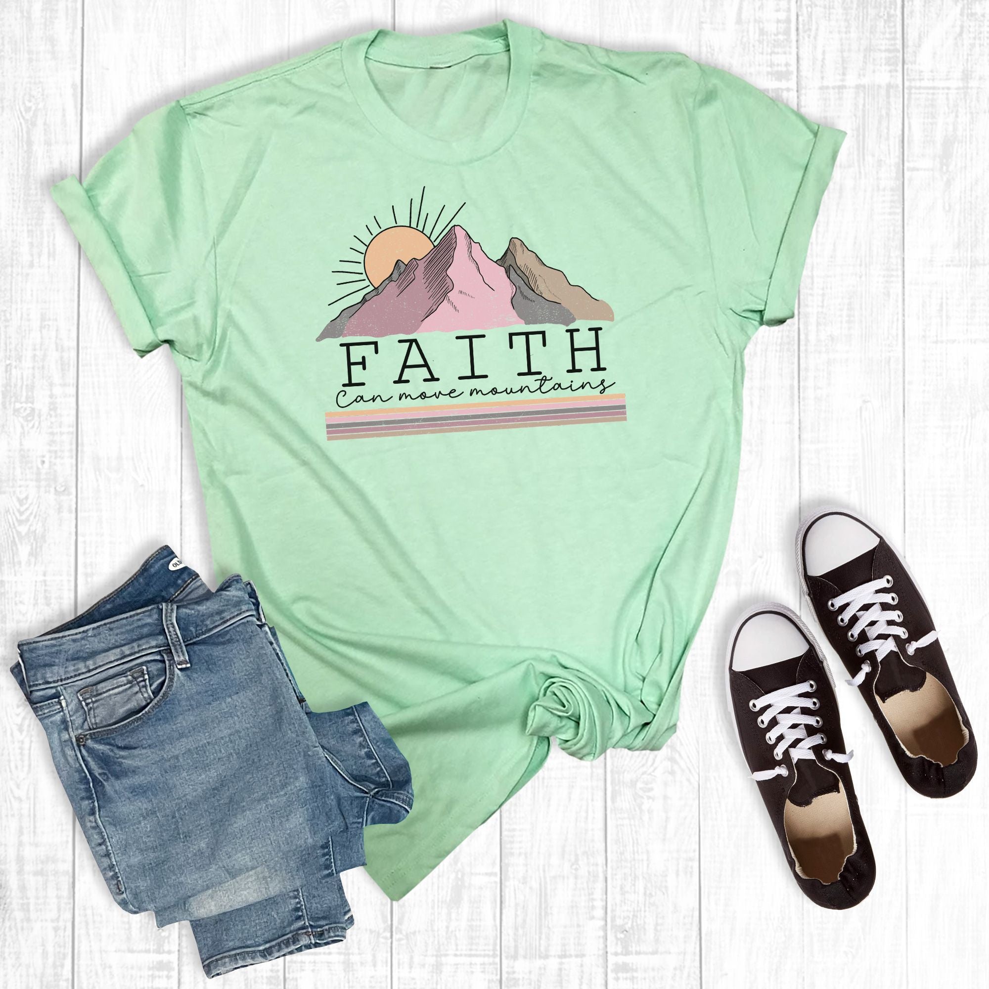 Faith Can Move Mountains Mint