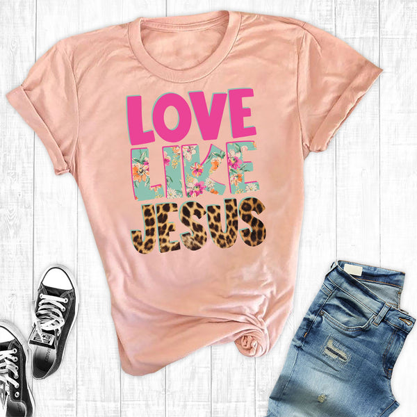 Love Like Jesus Peach