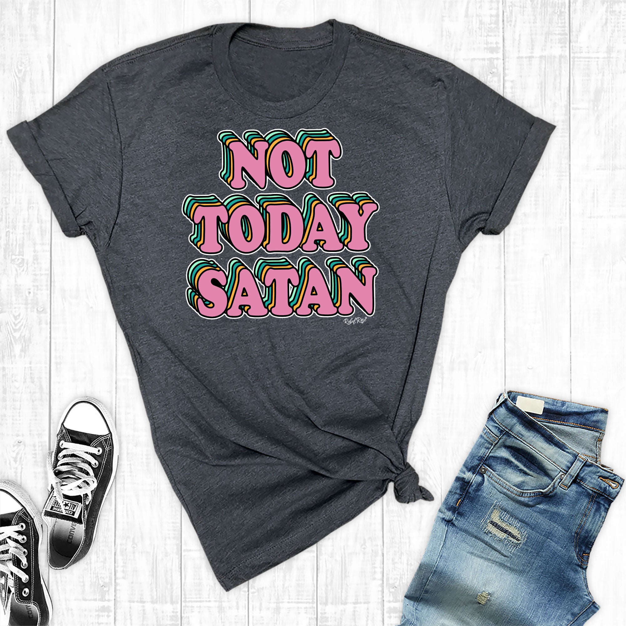 Not Today Satan Retro