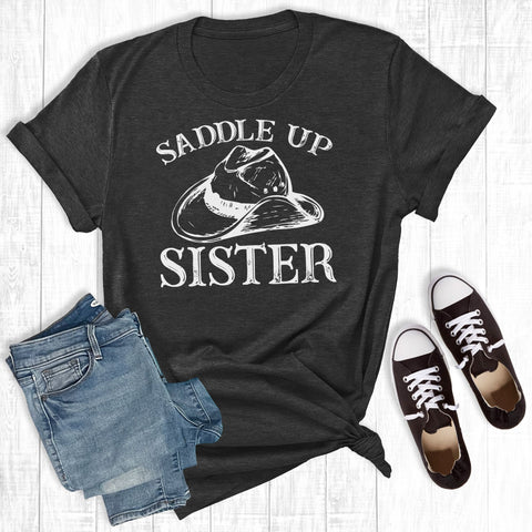 Saddle Up Sister Black